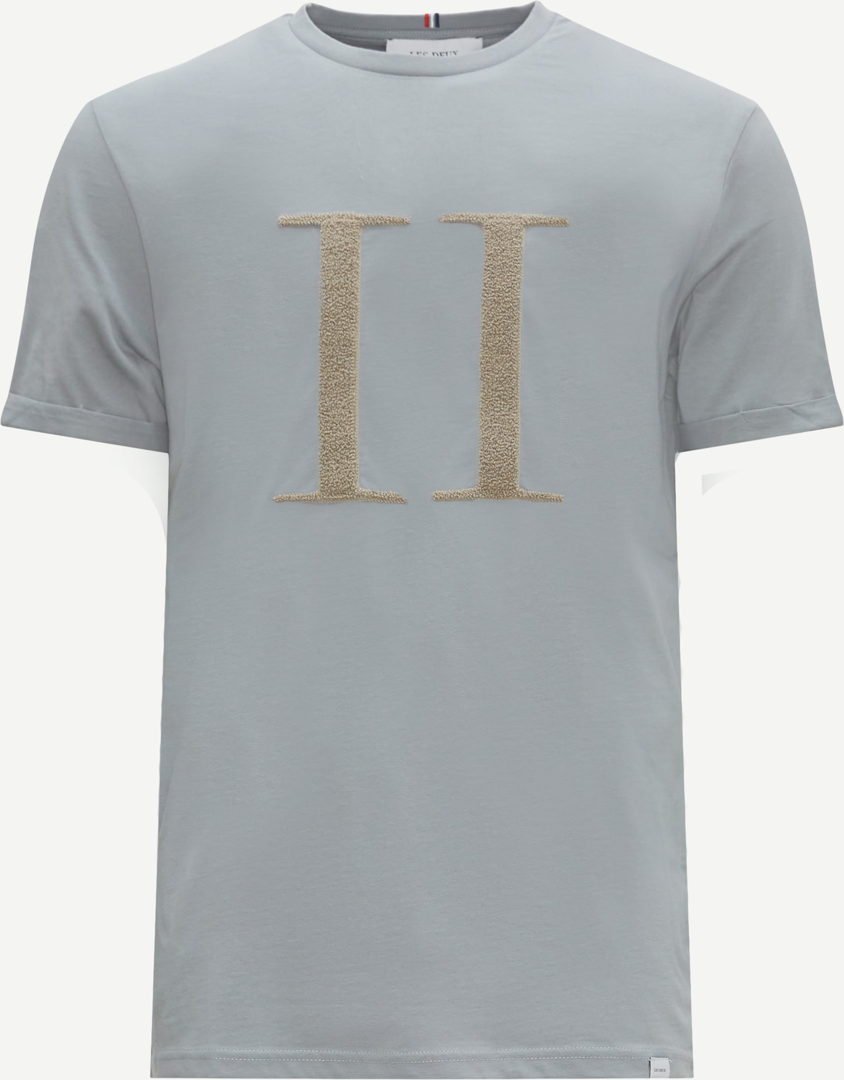 Les Deux T-shirts ENCORE BOUCLE T-SHIRT LDM101110 Blå